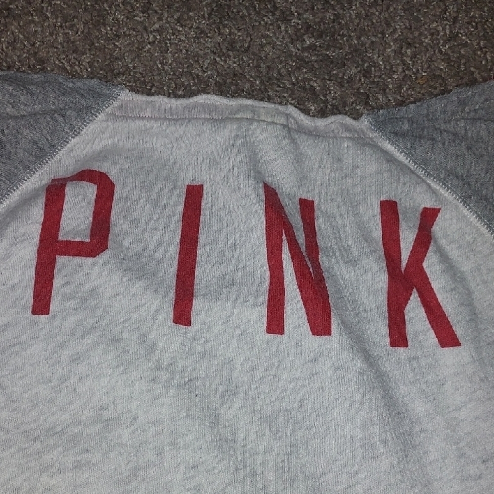 Phillies Gray and Red Raglan Shirt - Picture 3 of 4